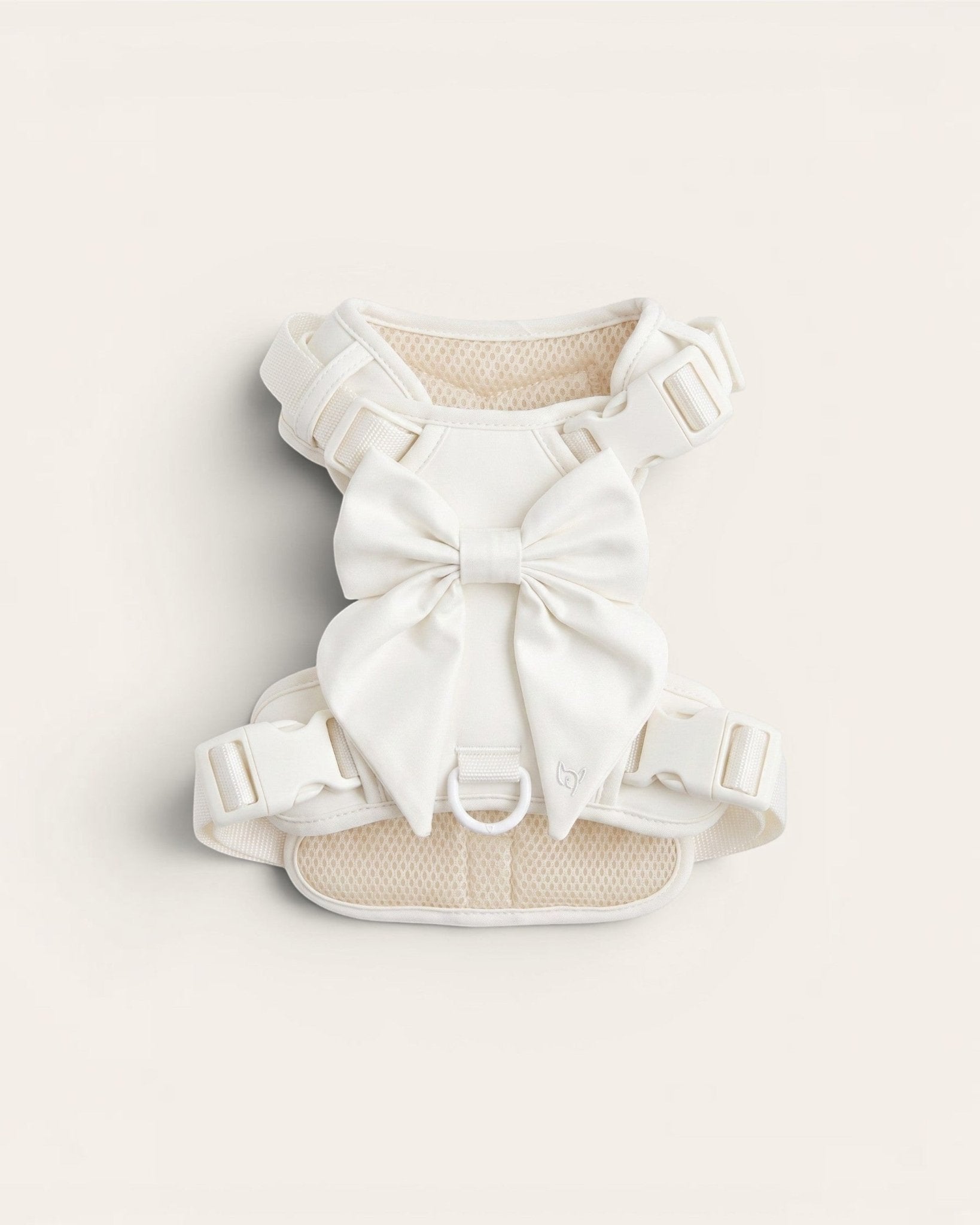 Wander! Bow Harness 2.0 - Pearl - FURRY MUSE WAN-HAR3-XS-WH