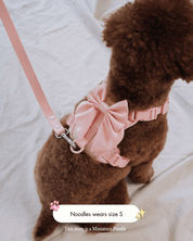 Wander! Bow Harness Kit Blossom - Silver - FURRY MUSE WAN-BOW-HKIT-XXS-SI-PN-6FT