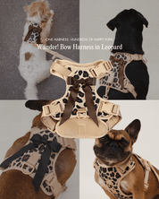 Wander! Bow Harness Kit Leopard - FURRY MUSE WAN-BOW-HKIT-XS-LEO