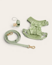 Wander! Bow Harness Kit - Matcha - FURRY MUSE WAN-HKIT-XS-GR-6FT-GO