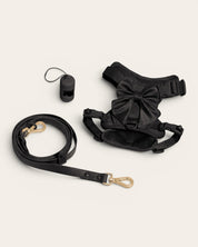 Wander! Bow Harness Kit Midnight - Gold - FURRY MUSE WAN-HKIT-XS-BK-6FT-GO