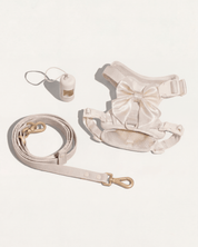 Wander! Bow Harness Kit Pearl - Gold - FURRY MUSE WAN-HKIT-XS-WH-6FT-GO