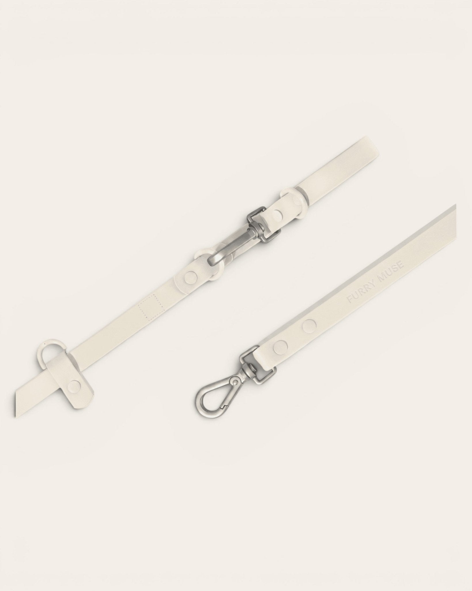 Wander! Bow Harness Kit Pearl - Silver - FURRY MUSE WAN-HKIT-XS-WH-6FT-SI