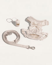 Wander! Bow Harness Kit Pearl - Silver - FURRY MUSE WAN-HKIT-XS-WH-6FT-SI