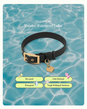 Wander! Collar 2.0 - Midnight - FURRY MUSE WAN-COL2-S-BLK-SI