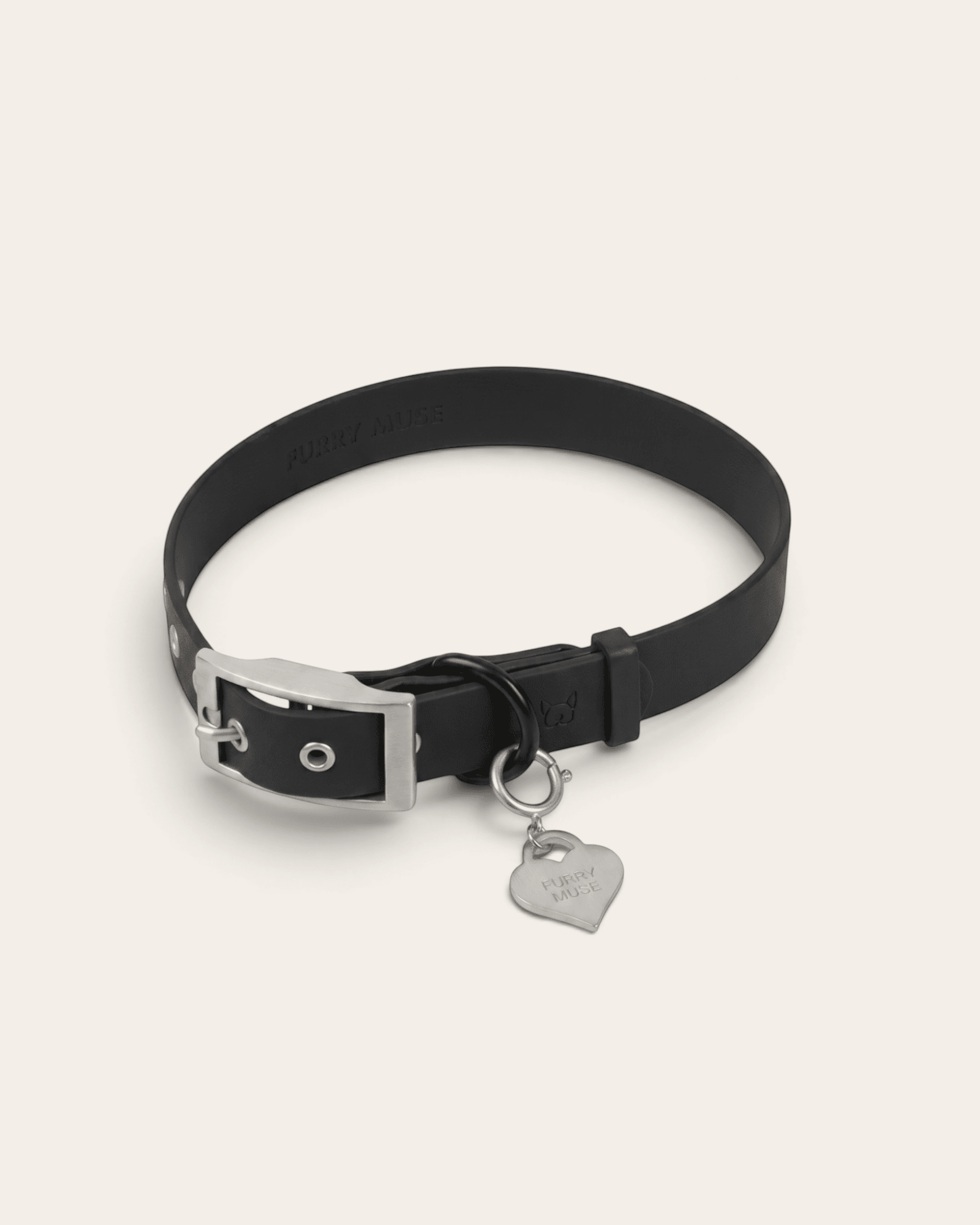 Wander! Collar 2.0 - Midnight - FURRY MUSE WAN-COL2-S-BLK-SI