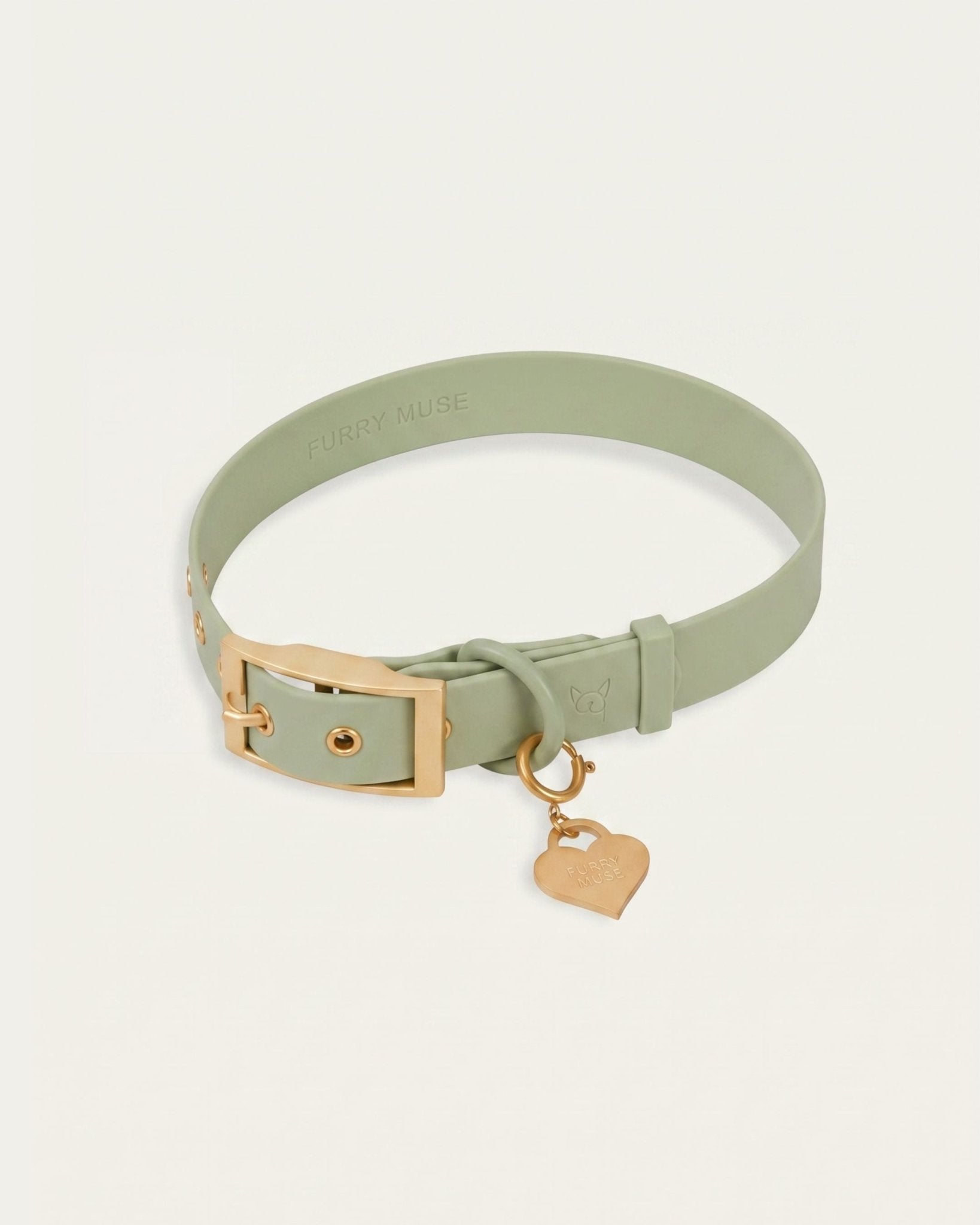 Wander! Collar Kit - Matcha - FURRY MUSE WAN-CKIT-S-GR-6FT-GO