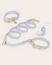 Wander! Collar Kit - Seaside Plaid - FURRY MUSE WAN-CKIT-S-LBPD-6FT-GO