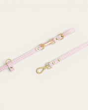 Wander! Multiway Leash - Blossom Gingham - FURRY MUSE WAN-LEA-6FT-PNP