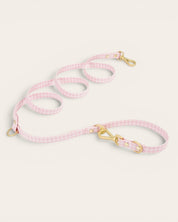 Wander! Multiway Leash - Blossom Gingham - FURRY MUSE WAN-LEA-6FT-PNP