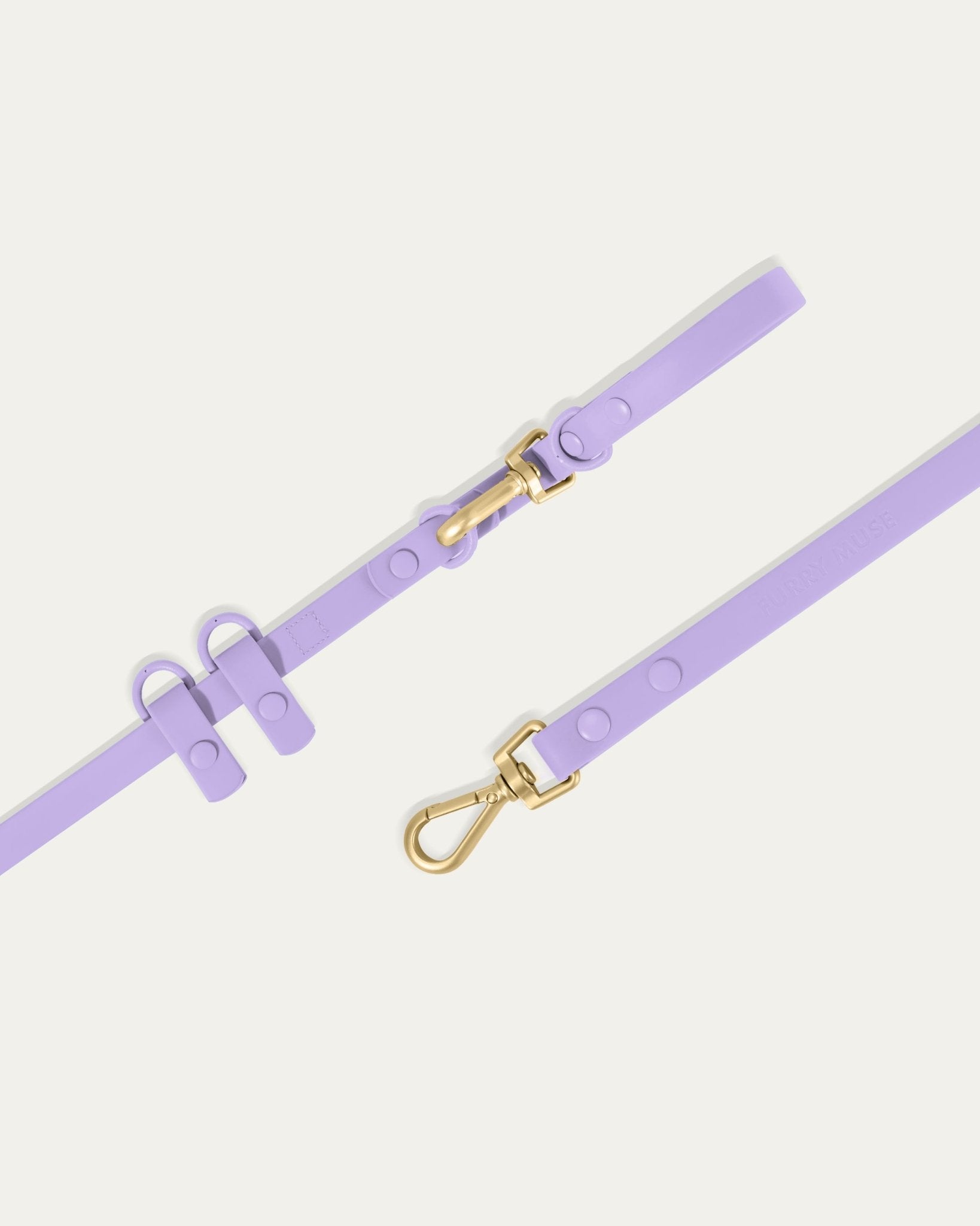 Wander! Multiway Leash - Lilac - FURRY MUSE WAN-LEA-7FT-LI