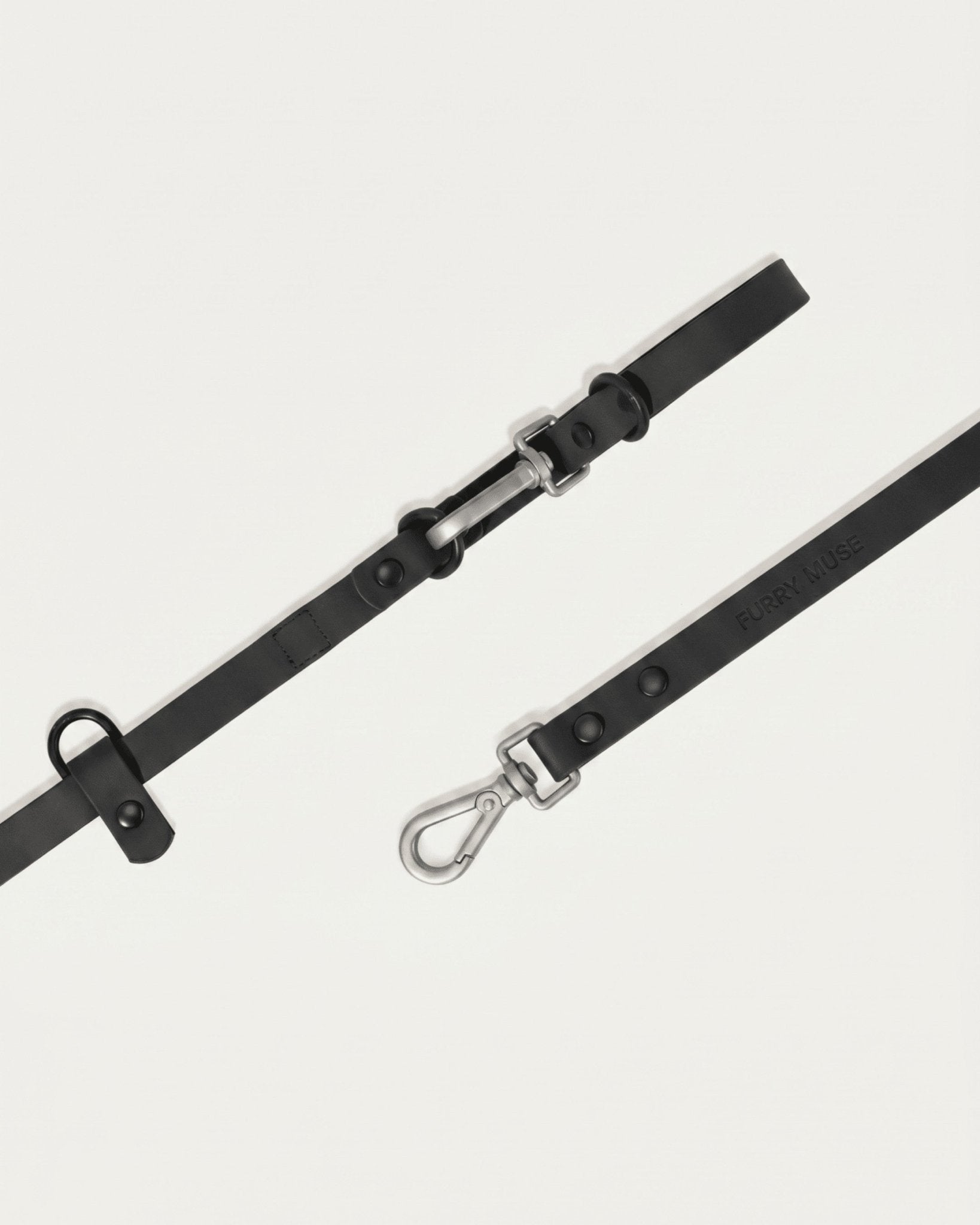 Wander! Multiway Leash - Midnight - FURRY MUSE WAN-LEA-6FT-BLK-GO
