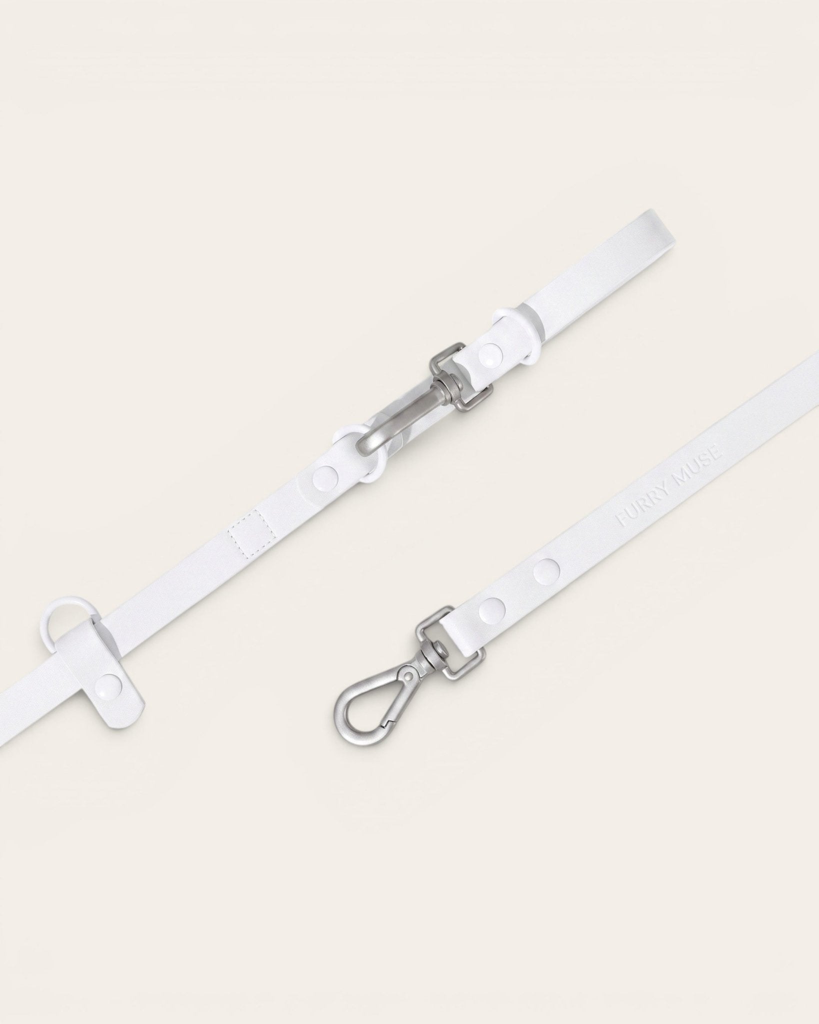 Wander! Multiway Leash - Pearl - FURRY MUSE WAN-LEA-6FT-WH-GO