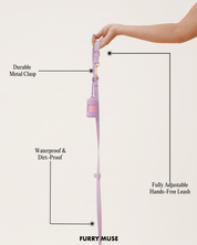 Wander! Multiway Waterproof Leash Ballerina - FURRY MUSE WAN - LEA2 - S - BK