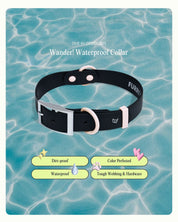 Wander! Waterproof Collar - Ballerina - FURRY MUSE WAN-COL-S-BK