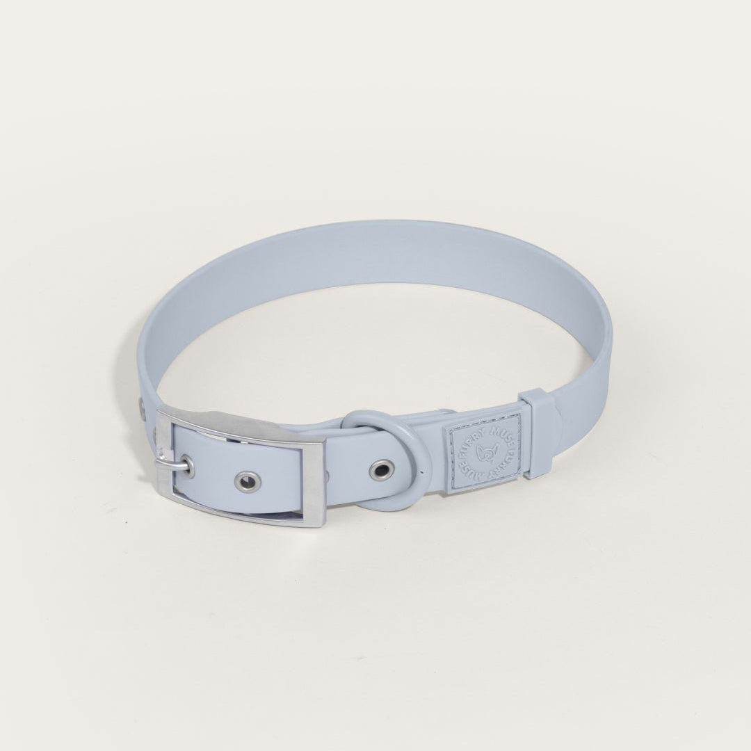 Wander! Waterproof Collar Sky - FURRY MUSE WAN - COL - S - BL
